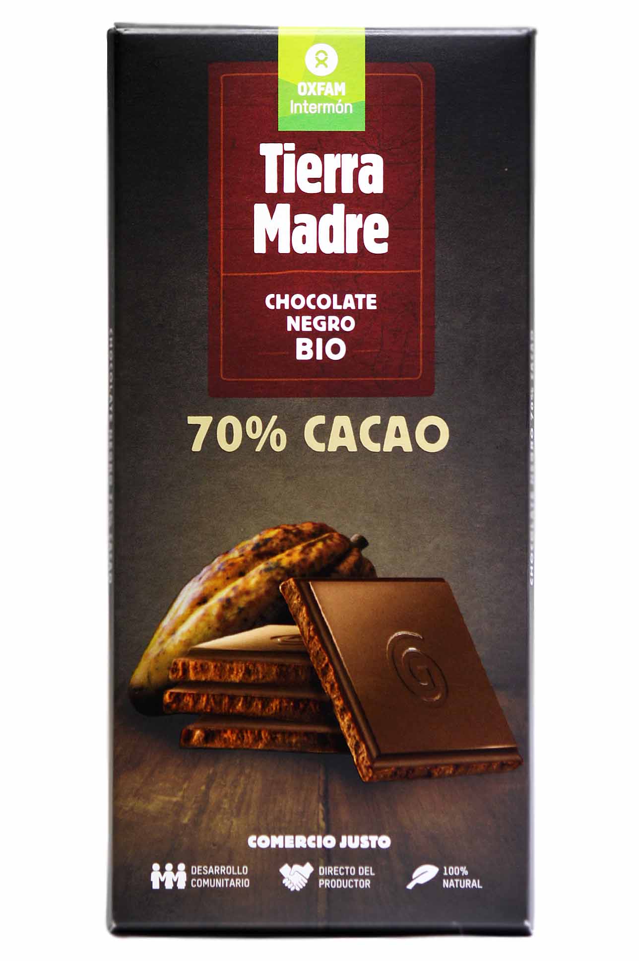 Chocolate 70 Por Ciento Cacao Oxfam