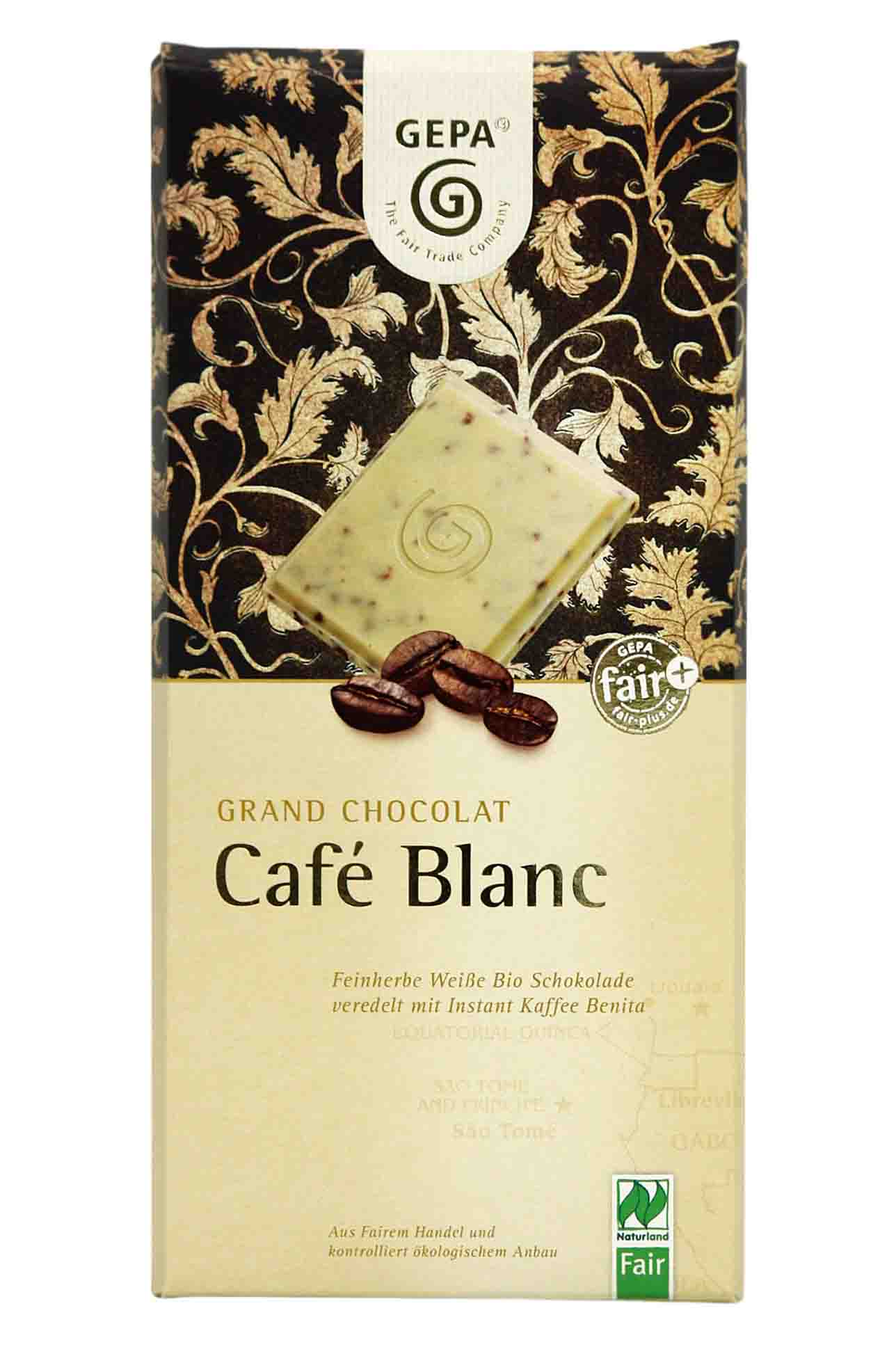Chocolate Blanco Con Café Gepa