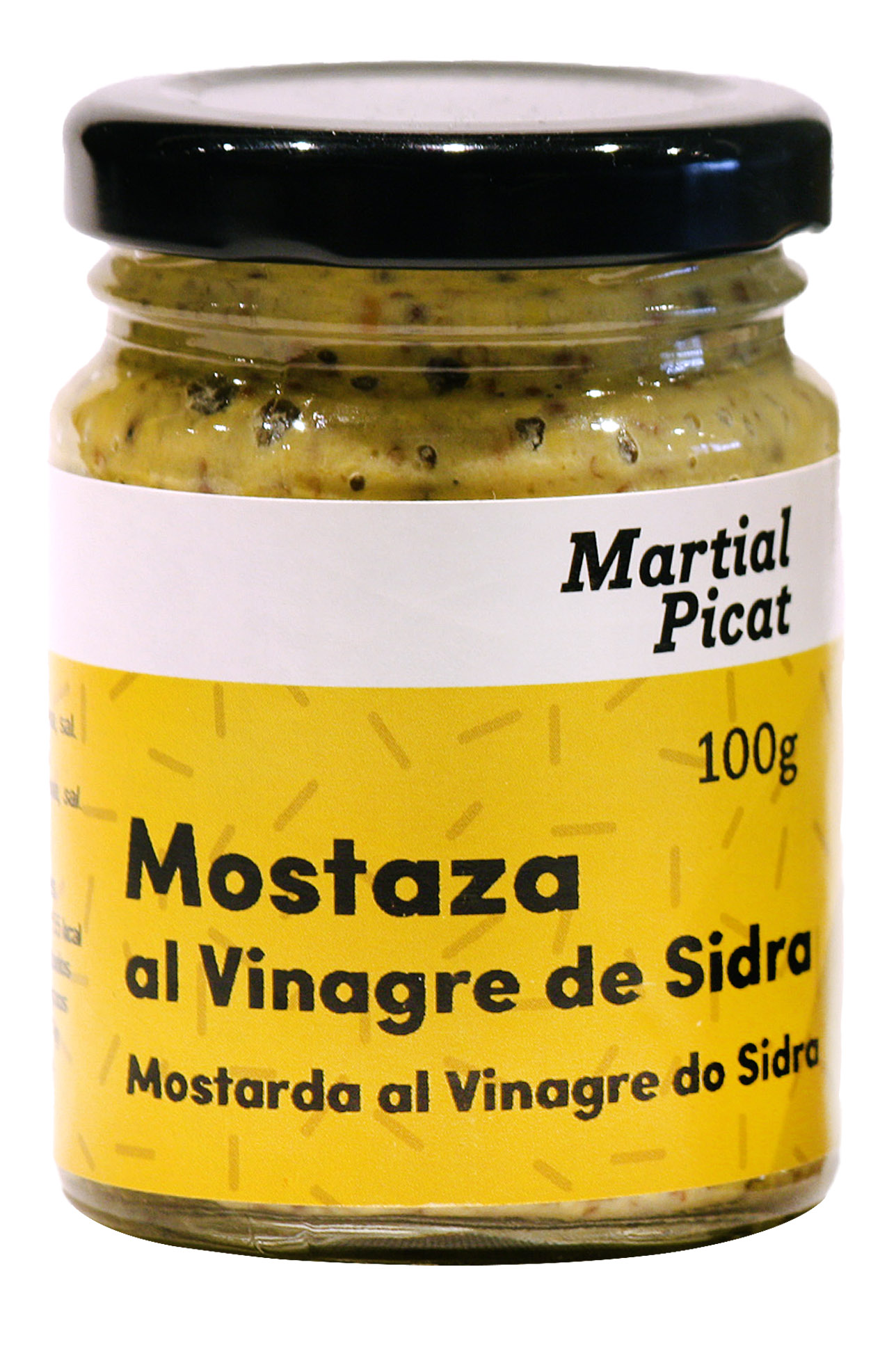 Martial Picat SS22-Cider vinegar mustard