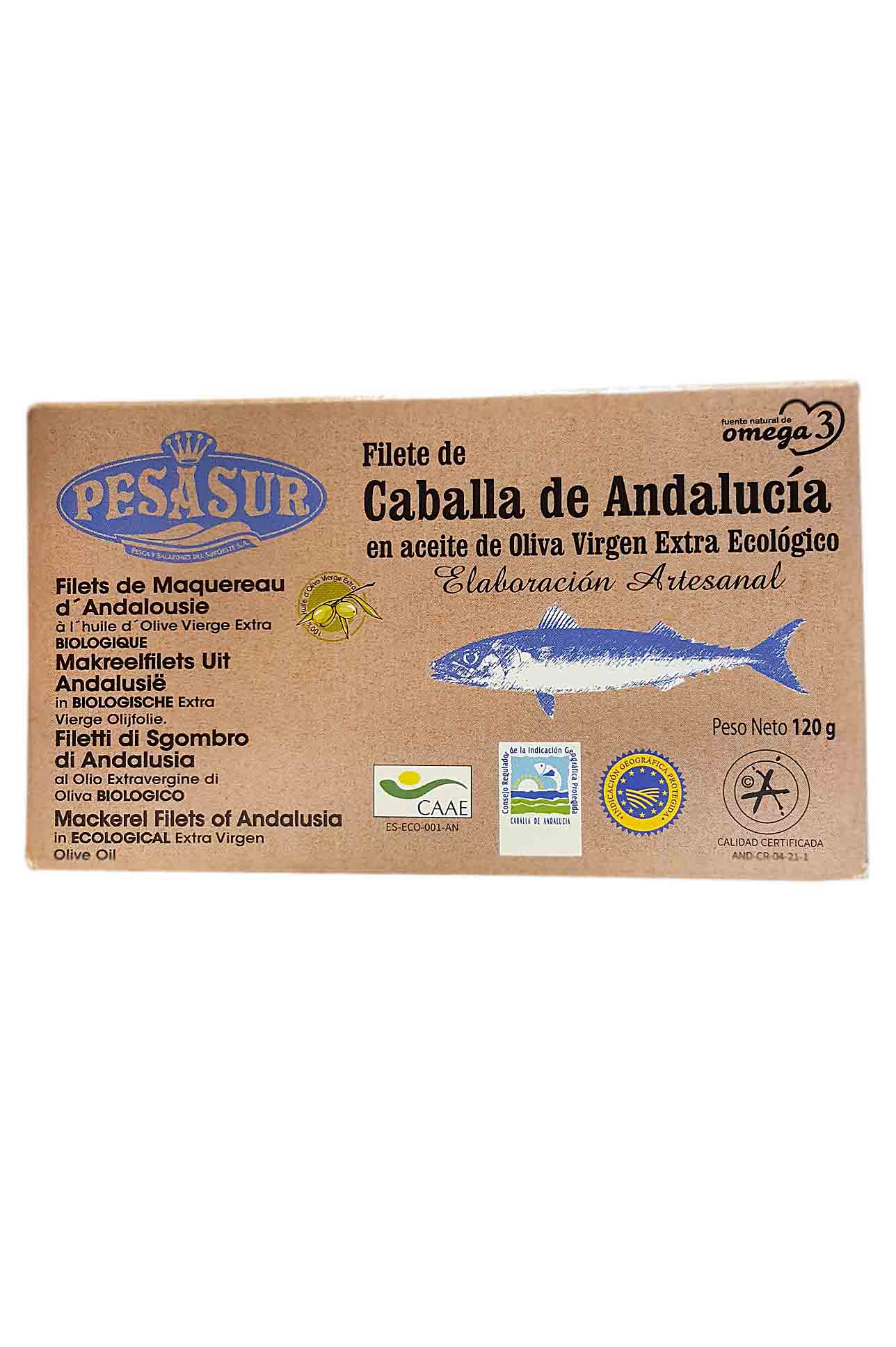 Mackerel of andalucia in extra olive oil